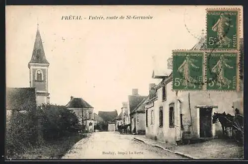 AK Préval, Entrée, route de St-Germain