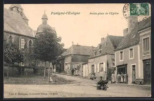 AK Parigné-l`Évêque, Petite place de l`Église