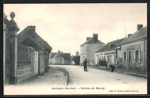 AK Souligné, Entrée du Bourg