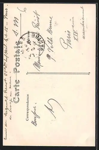 AK Le Mans, La Rue de la Truie-qui-file dans le Vieux Mans