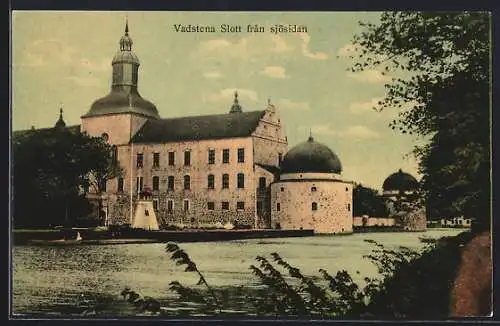 AK Vadstena, Slott fran sjösidan