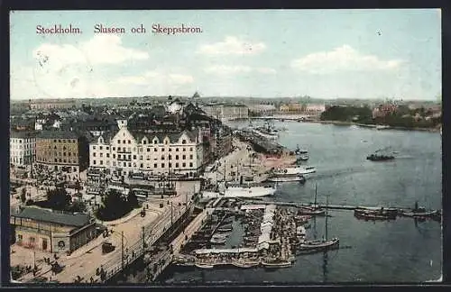 AK Stockholm, Slussen och Skeppsbron