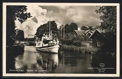 AK Dalslands Kanal, Tärnan vid Langbron, Dampfer