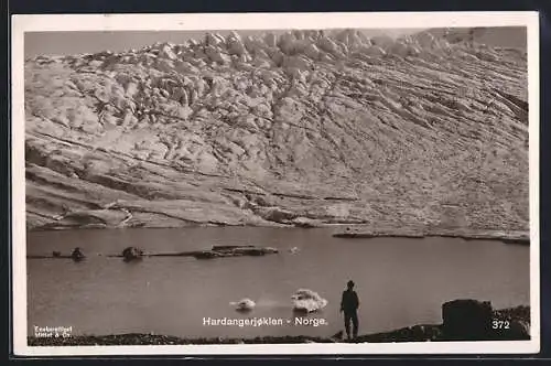 AK Hardangerjoklen, Blick auf einen Gletscher