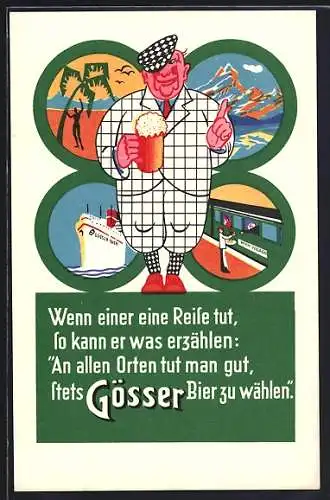 AK Brauerei-Werbung, Gösser