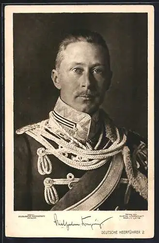 AK Deutsche Helden, Kronprinz Wilhelm von Preussen