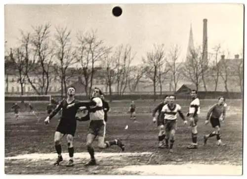 Fotografie Wilhelm Sturm, Ansicht Wien, Handballspiel 1938, Wiener AC vs. Alt-Turm Wien