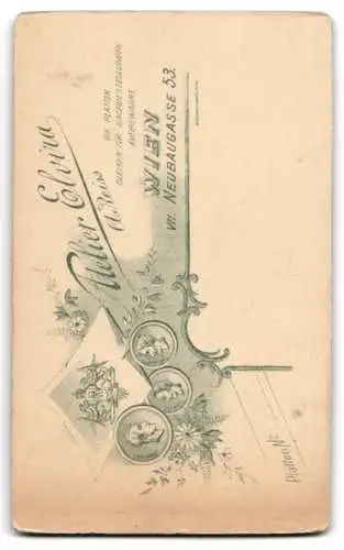 Fotografie Atelier Elvira, Wien, Neubaugasse 53, Porträt eines stolzen K.u.k. Soldaten