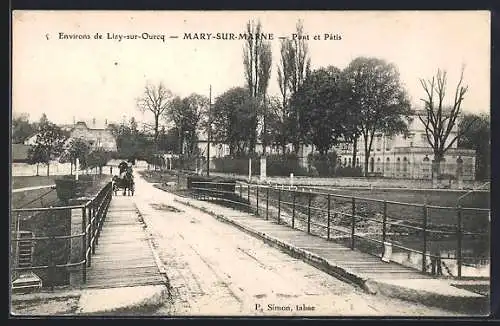 AK Mary-sur-Marne, Pont et Patis