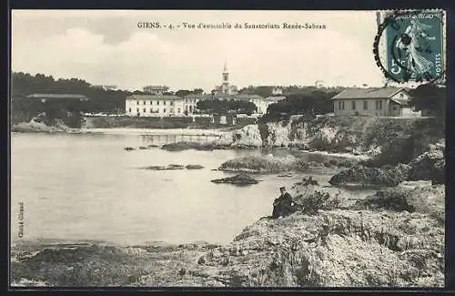 AK Giens, Vue d`ensemble du Sanatorium Renee-Sabran