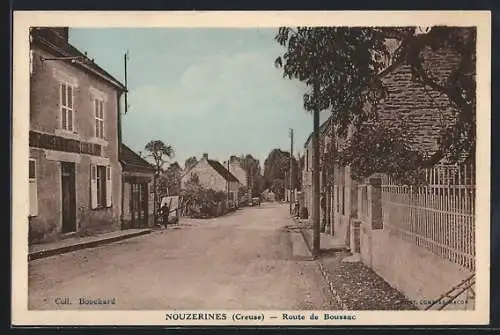 AK Nouzernes, Route de Boussac