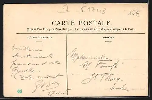 AK Avize, Rue des Carmes et Rempart du Midi
