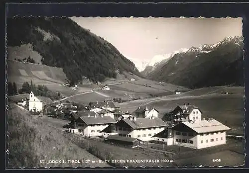 AK St. Jodok i. Tirol, Blick gegen Kraxentrager