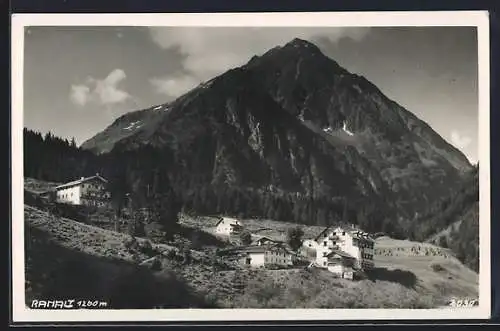 AK Ranalt, Ortspartie mit Bergen