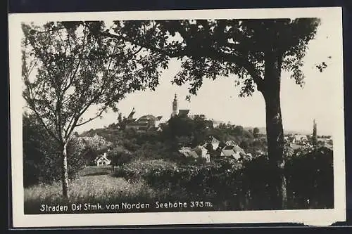 AK Straden /Oststmk., Ortsansicht von Norden