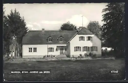 AK Mureck, Jugend am Werk, Frontansicht des Hauses