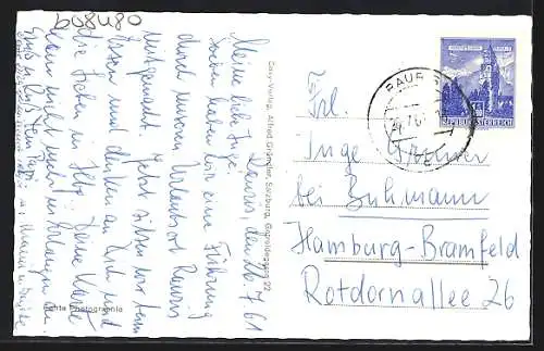 AK Rauris /Salzburg, Schwimmbad mit Sonnblick und Ritterkopf