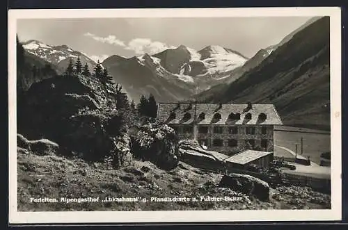 AK Ferleiten, Alpengasthof Lukashansl g. Pfandisscharte und Fuscher-Eiskar