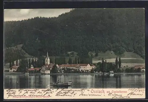 AK Ossiach am Ossiachersee, Gesamtansicht