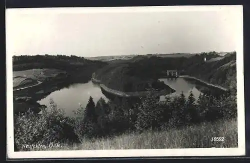 AK Neufelden /O. Oe., Blick über den See