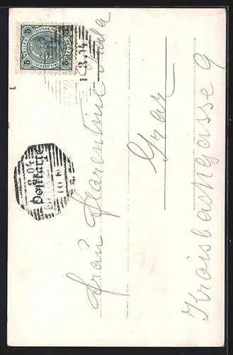 AK Maria-Trost, Ortspartie mit Blick zur Kirche