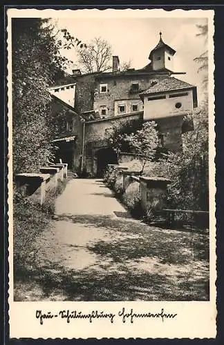 AK Hohenwerfen, Aufgang zur Gau-Schulungsburg