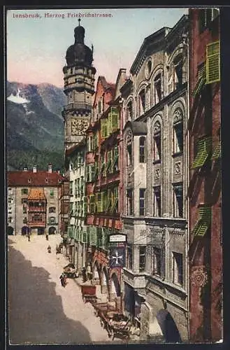 AK Innsbruck, Herzog Friedrichstrasse