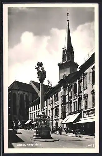 AK Villach, Blick über den Hauptplatz