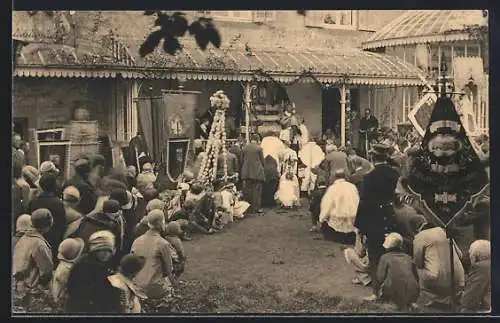 AK Voroux-Goreux, Groupe de la Procession de St. Lambert