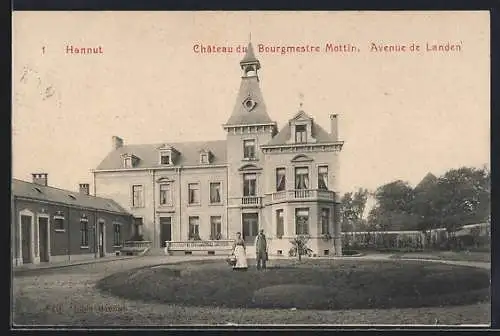 AK Hannut, Chateau du Bourgmestre Mottin, Avenue de Landen