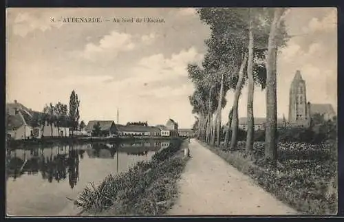 AK Audenarde, au bord de l'Escaut