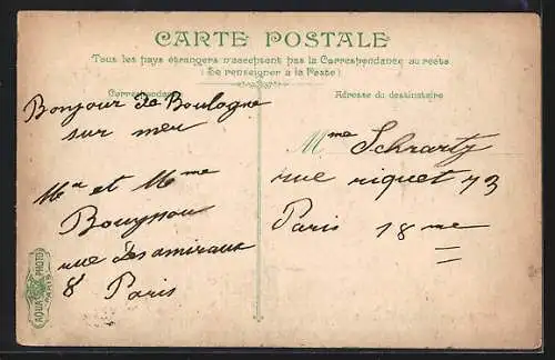 AK Anvers, Départ pour Ste-Anne