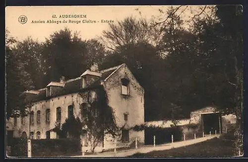 AK Auderghem, Ancien Abbaye du Rouge Cloître, Entrée