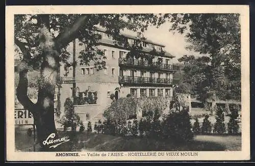 AK Amonines, Hostellerie du Vieux Moulin