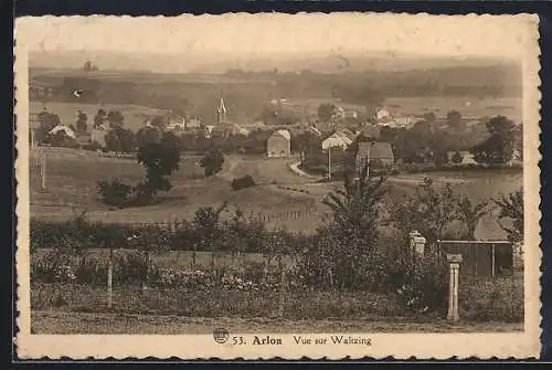 AK Arlon, Vue sur Waltzing