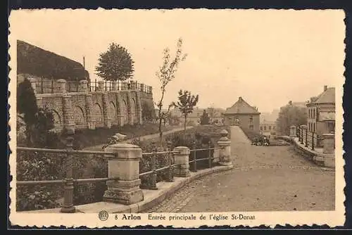 AK Arlon, Entrée principale de l`église St-Donat