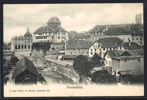 AK Frauenfeld, Post und Schloss