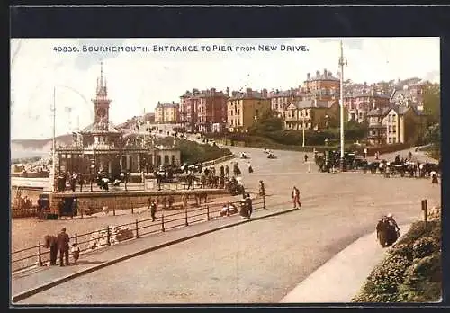 AK Bournemouth, Entrance to Pier from New Drive