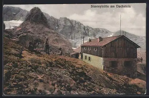 AK Simonyhütte, Blick auf den Dachstein