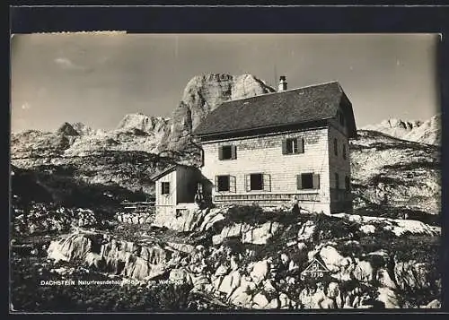 AK Naturfreundehaus, Berghütte am Wiesberg, Dachstein