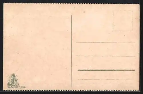 AK Prinz Heinrich-Baude, Riesengebirge, Blick den Hang entlang