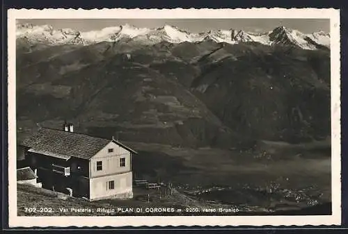 AK Rifugio Plan die Corones verso Brunico, Val Pusteria