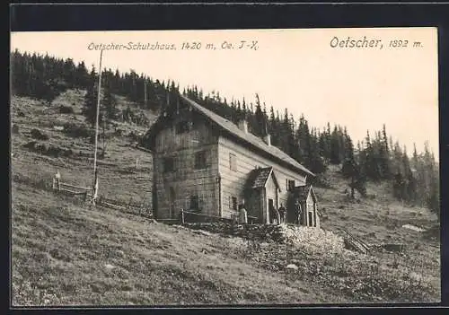 AK Oetscher-Schutzhaus, Berghütte am Oetscher