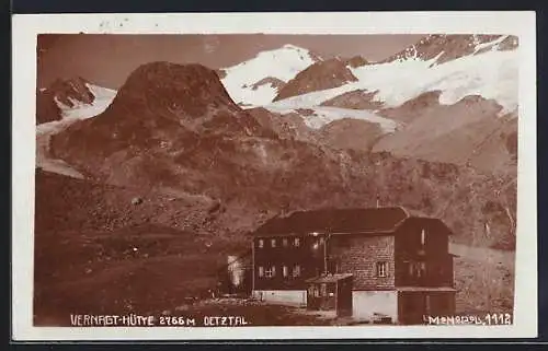 AK Vernagt-Hütte, Berghütte im Oetztal