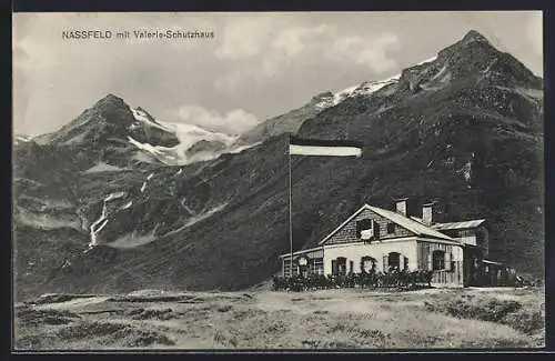 AK Valerie-Schutzhaus, Nassfeld, Ansicht der Hütte