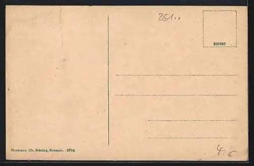 AK Oldenburg / O., Partie an der Elisabethstrasse