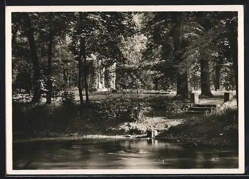 AK Tiefurt, Aufführungsplatz der Fischerin im Tiefurter Park