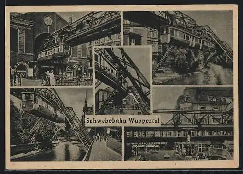 AK Wuppertal, Aufnahmen der Schwebebahn