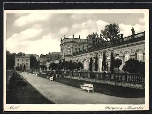 AK Kassel, Orangerie und Marmorbad