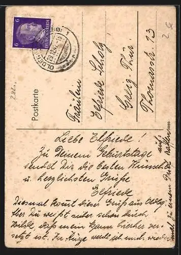 AK Bremen, Denkmal am Rathaus